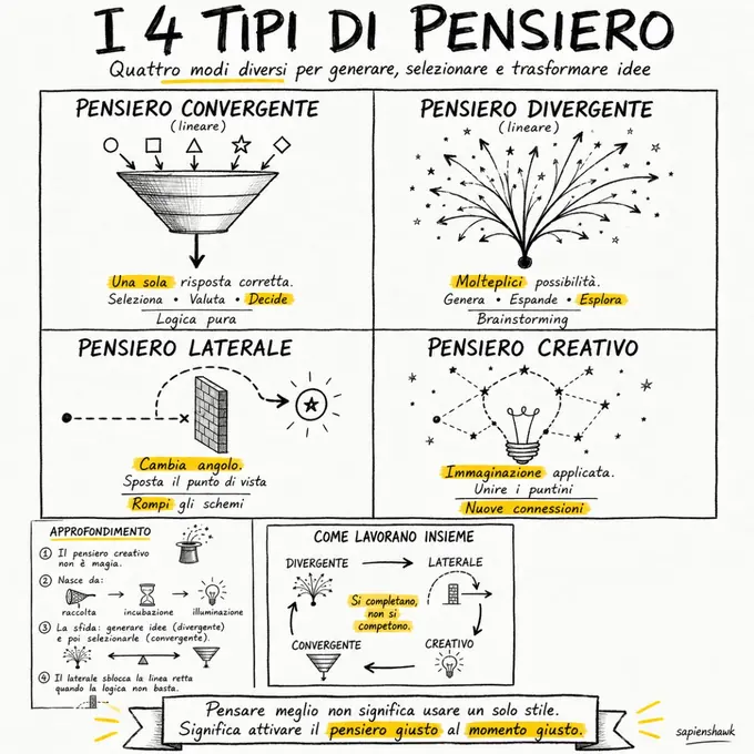 Tipi di pensiero