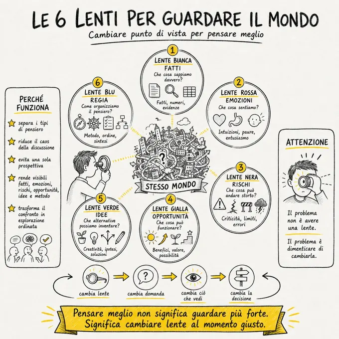 Sei lenti per ragionare