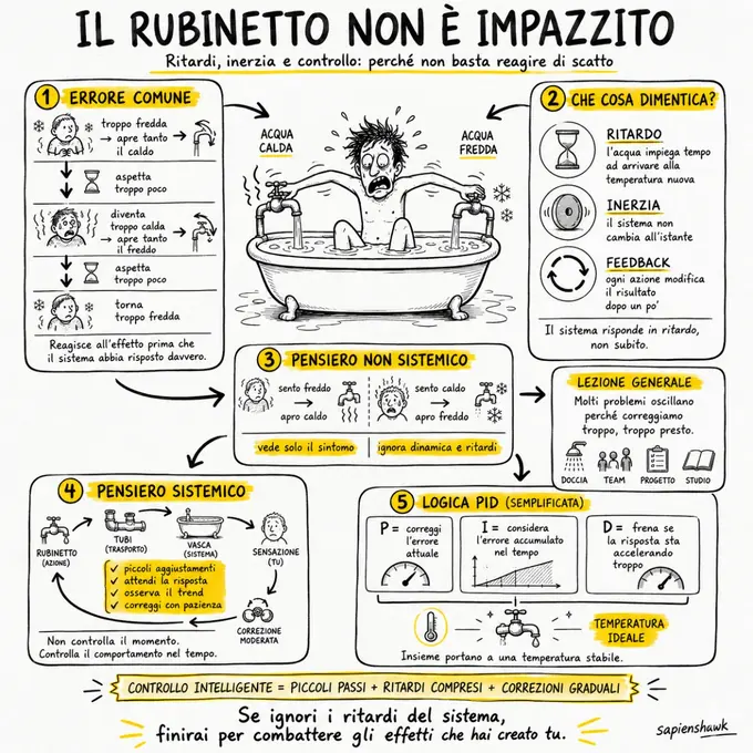 Il ritardo => Il controllo PID